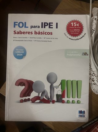 Libro FOL para IPE 1 Saberes Básicos