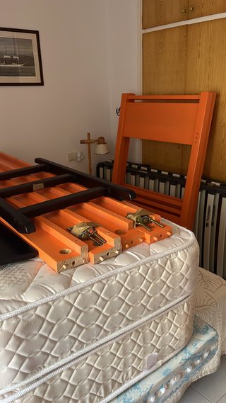 Litera de 3 plazas con cama nido y colchones
