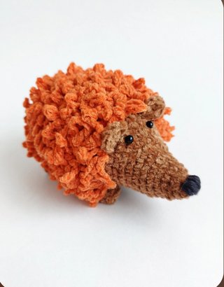 Riccio Amigurumi fatto a mano