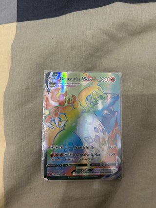 Carta Pokémon Dracaufeu Vmax