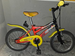 Bicicleta Infantil X-Marr Roja y Negra
