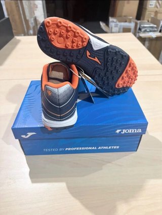 Botas Multitacos Joma Toledo Marino/Naranja