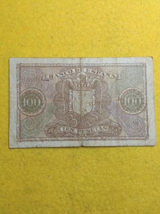 Billete 100 Pesetas 1940