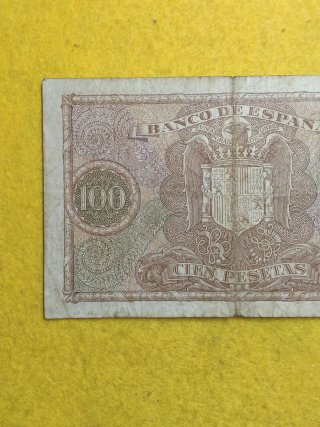 Billete 100 Pesetas 1940