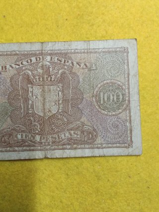 Billete 100 Pesetas 1940