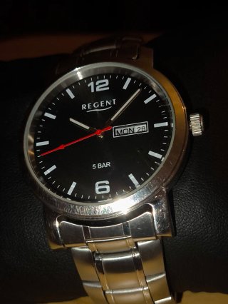 Relógio REGENT em Aço