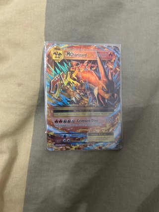 Carta Pokémon M Charizard EX
