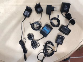 Lote de 7 Adaptadores de Corriente