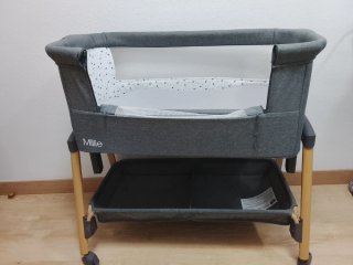 Minicuna Millie gris con estrellas