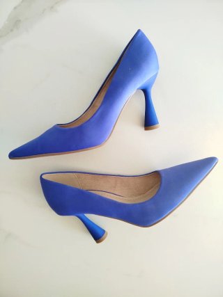 Zapatos de salón azul eléctrico Nuevos