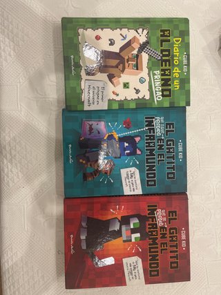 Libros de Ficcion basados en el juego Minecraft