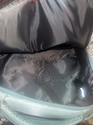 Mochila de viaje azul/verde azulado