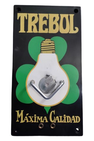 Antiguo Comprobador de Bombillas TRÉBOL - Años 50
