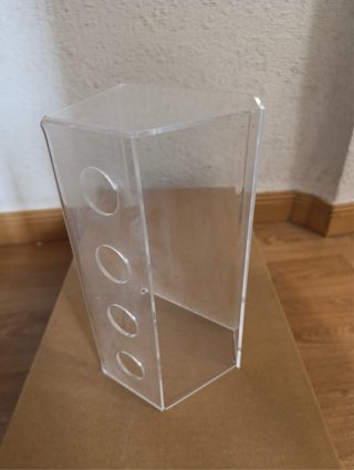 Expositor heladería acrílico