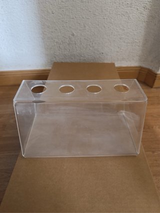 Expositor heladería acrílico