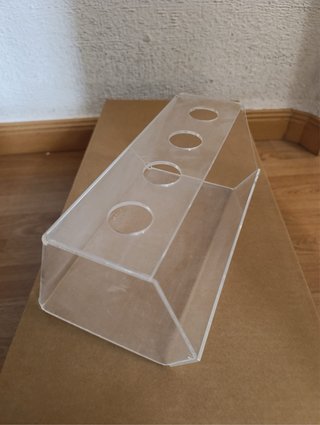 Expositor heladería acrílico
