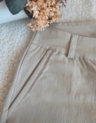 Pantalón Pitillo Beige 9900