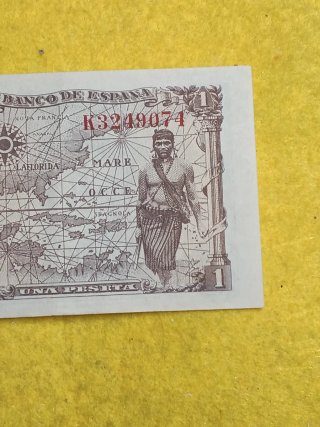 Billete de 1 Peseta de 1945