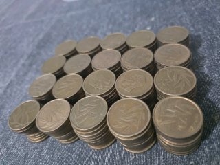 Lote 200 Monedas 20 Francos Bélgica
