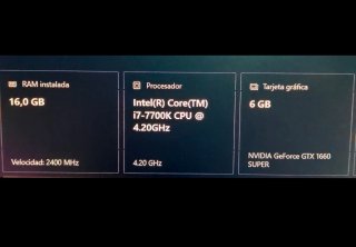 Garmin i7-7700K 16GB DDR4 GTX 1660 super 6GB