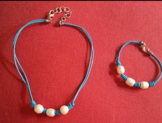 Conjunto de Collar y Pulsera