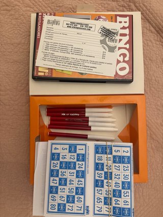 Juego de Bingo en DVD - Edición BiNVi