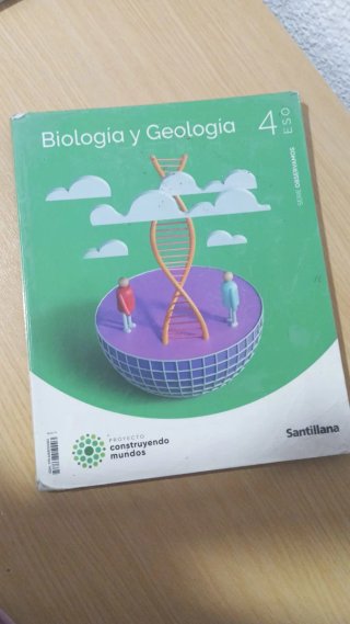 Libro Biología y Geología 4 ESO Santillana