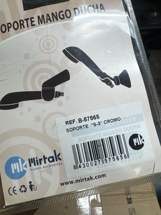 Soporte Mirtak para Mango de Ducha