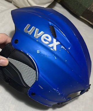 Casco de Esquí UVEX Azul
