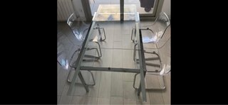 Conjunto Mesa y 4 Sillas Ikea