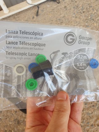 Lanza telescópica para fumigar 3,2m