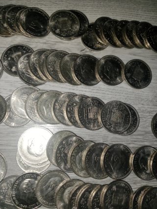 Monedas de 5 Pesetas 1949 estrella 50