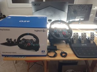 Volante Logitech G29 para PS4
