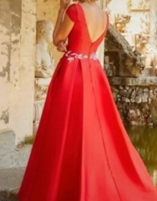 Vestido de fiesta rojo