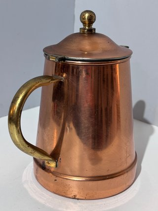 Cafetera Tetera Cobre Antigua 1.5L