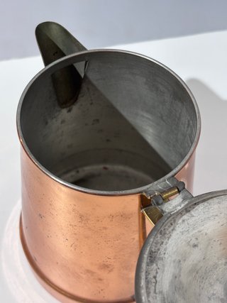 Cafetera Tetera Cobre Antigua 1.5L