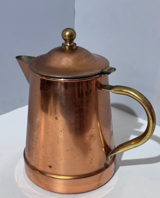 Cafetera Tetera Cobre Antigua 1.5L