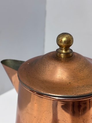 Cafetera Tetera Cobre Antigua 1.5L