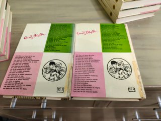 Lote 13 libros de Los Cinco de Enid Blyton de 1972