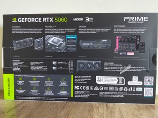 Asus Prime RTX 5060 8GB Vram GDRR7