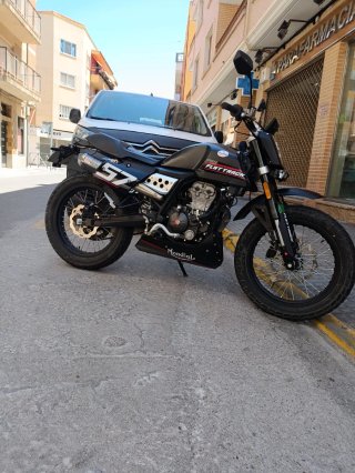 Moto Scooter Negra
