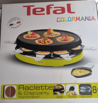 OFERTA Raclette y Crep'party Tefal Colormania