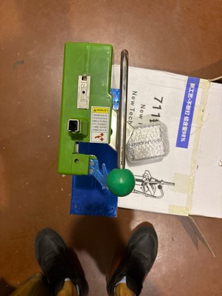 Clipadora manual para grapas