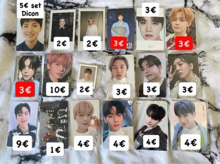 Photocards Kpop