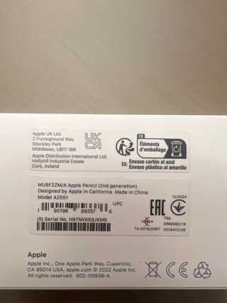 Apple Pencil 2ª Generación