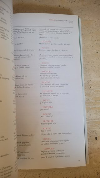 Libro y CD Beethoven Fidelio
