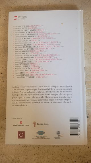 Libro y CD Beethoven Fidelio