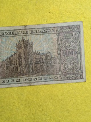 Billete 100 Pesetas 1938