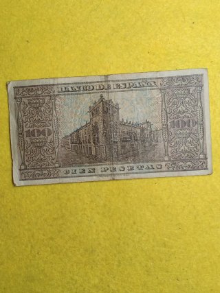 Billete 100 Pesetas 1938