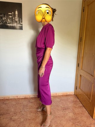 Vestido de fiesta buganvilla talla 36